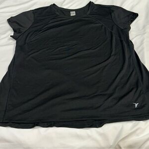Old Navy Black Short-Sleeve Performance Tee